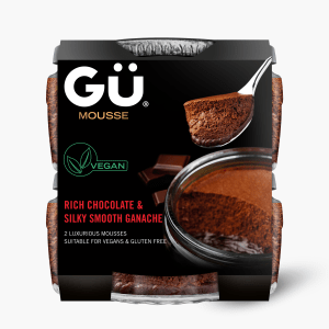 GÜ Vegane Chocolate Mousse mit Ganache 2x70g GÜ Vegane Chocolate Mousse mit Ganache 2x70g