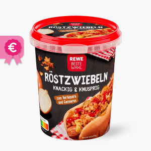 REWE Beste Wahl Röstzwiebeln 150g REWE Beste Wahl Röstzwiebeln 150g