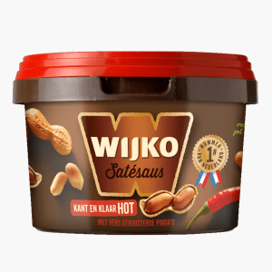 Wijko Saté Saus Hot Kant en Klaar 500ml Wijko Saté Saus Hot Kant en Klaar 500ml