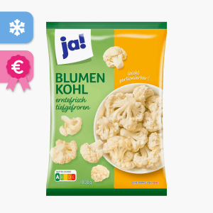 Ja! Blumenkohl 1000g Ja! Blumenkohl 1000g