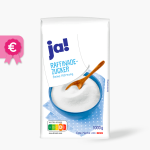 Ja! Raffinade-Zucker 1kg Ja! Raffinade-Zucker 1kg