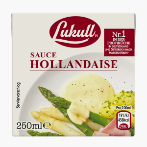 Lukull Hollandaise Sauce 250 ml Lukull Hollandaise Sauce 250 ml