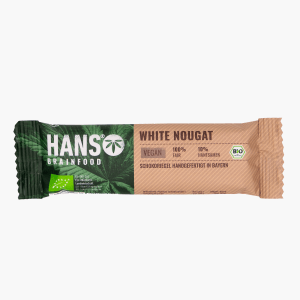 HANS Bio-Schoko-Riegel White Nougat 30g HANS Bio-Schoko-Riegel White Nougat 30g
