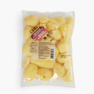 Aardappel kruimig geschild 800 gram Aardappel kruimig geschild 800 gram