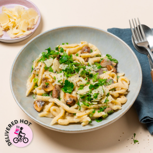 Spätzle mit Cremiger Pilzsauce Spätzle mit Cremiger Pilzsauce