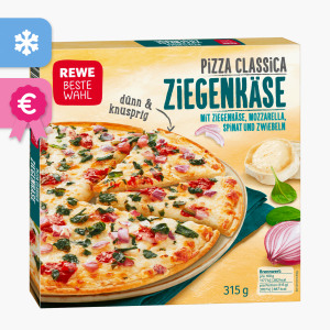 Rewe Beste Wahl Pizza Classica Ziegenkäse 315g Rewe Beste Wahl Pizza Classica Ziegenkäse 315g
