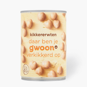 G'woon Kikkererwten 400g G'woon Kikkererwten 400g