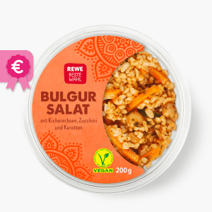 Rewe Beste Wahl Bulgur Salat Vegan 200g Rewe Beste Wahl Bulgur Salat Vegan 200g