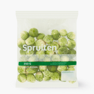 Geschoonde Spruitjes 350g Geschoonde Spruitjes 350g