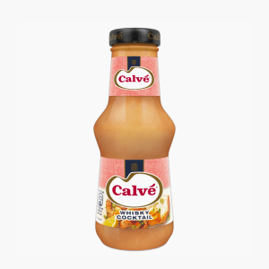 Calvé Whiskey Cocktail saus 320ml Calvé Whiskey Cocktail saus 320ml