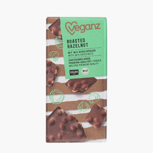Veganz Bio Schokolade Roasted Hazelnut vegan 90g Veganz Bio Schokolade Roasted Hazelnut vegan 90g