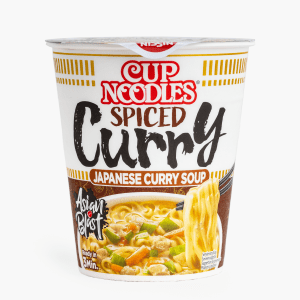 Nissin Cup Noodles Spiced Curry 67 gram Nissin Cup Noodles Spiced Curry 67 gram