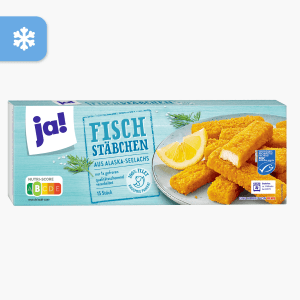 Ja! Fischstäbchen 450g (15 Stück) Ja! Fischstäbchen 450g (15 Stück)