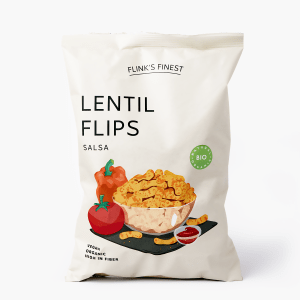 Flink Bio Linsenflips Salsa 85g Flink Bio Linsenflips Salsa 85g