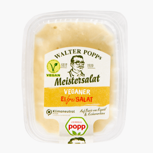 Popp Walter Popps Meistersalat Veganer Eifreisalat 150g Popp Walter Popps Meistersalat Veganer Eifreisalat 150g