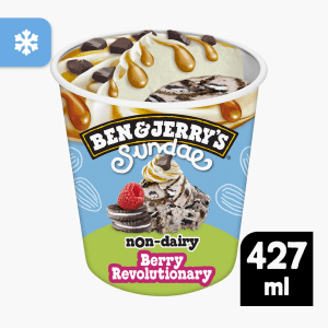 Ben & Jerry's Sundae Vegan Berry Revolutionary 427ml Ben & Jerry's Sundae Vegan Berry Revolutionary 427ml