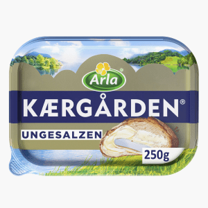 Arla Kaergarden Ungesalzen Butter 250g Arla Kaergarden Ungesalzen Butter 250g