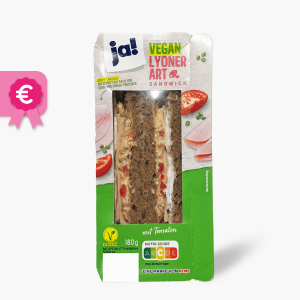 Ja! Sandwich Vegan Lyoner Art 180g Ja! Sandwich Vegan Lyoner Art 180g