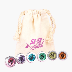 Paillettes Biodégradables - Kit Fierté (6 pots + pinceau + baume) - Si Si La Paillette Paillettes Biodégradables - Kit Fierté (6 pots + pinceau + baume) - Si Si La Paillette