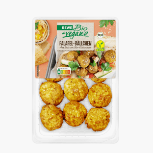 Rewe Bio Falafelbällchen 200g Rewe Bio Falafelbällchen 200g