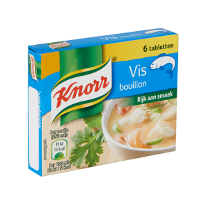 Knorr Bouillon Vis 6x10g Knorr Bouillon Vis 6x10g