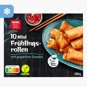 Rewe Beste Wahl 10 Mini Frühlingsrollen 280g Rewe Beste Wahl 10 Mini Frühlingsrollen 280g