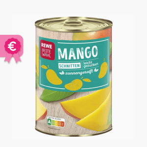 Rewe Beste Wahl Mango-Schnitten 250g Rewe Beste Wahl Mango-Schnitten 250g