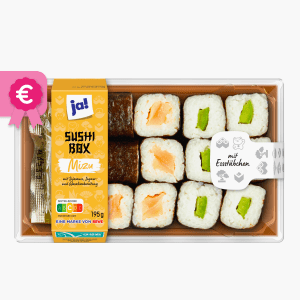 Ja! Sushi Box Mizu 195g Ja! Sushi Box Mizu 195g