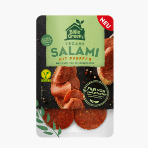 Billie Green Salami Pfeffer vegan 70g Billie Green Salami Pfeffer vegan 70g