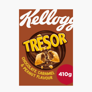 Kellogg's Trésor Chocolade Karamel & Pinda 410g