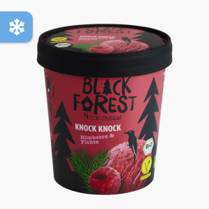Black Forest Ice Cream Bio Himbeere & Fichte vegan 450ml Black Forest Ice Cream Bio Himbeere & Fichte vegan 450ml