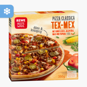 Rewe Beste Wahl Pizza Classica Tex-Mex 350g