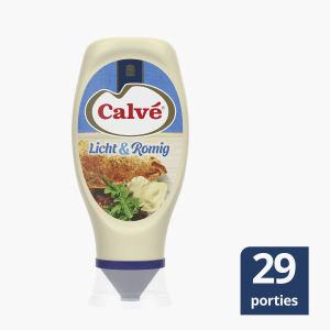 Calve Mayonaise Licht & Romig Squeeze 430ml Calve Mayonaise Licht & Romig Squeeze 430ml