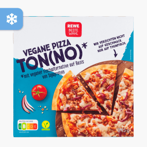 Rewe Beste Wahl Vegan Pizza Ton(no) 345g