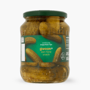 G'Woon Augurken Zoetzuur 670gr G'Woon Augurken Zoetzuur 670gr