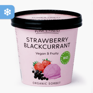 Flink Bio Sorbet Erdbeere Schwarze Johannisbeere 350ml Flink Bio Sorbet Erdbeere Schwarze Johannisbeere 350ml