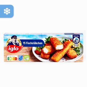 Iglo 15 Fischstäbchen 450g Iglo 15 Fischstäbchen 450g