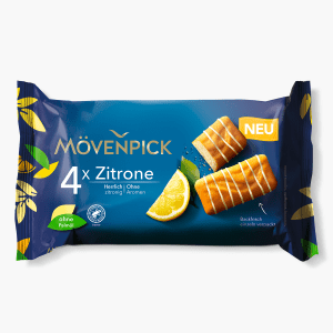 Mövenpick Zitronenkuchen 140g (4x35g) Mövenpick Zitronenkuchen 140g (4x35g)
