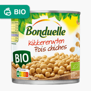 Bonduelle Biologische Kikkererwten 310g Bonduelle Biologische Kikkererwten 310g