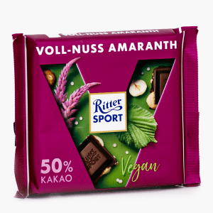 Ritter Sport Voll-Nuss Amaranth Vegan 100g Ritter Sport Voll-Nuss Amaranth Vegan 100g