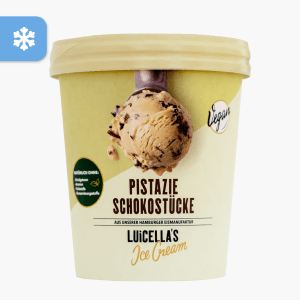 Luicella's Ice Cream Pistazie Schokostücke Vegan 500ml Luicella's Ice Cream Pistazie Schokostücke Vegan 500ml