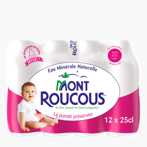 Mont Roucous - Pack x 12 - Eau plate (12x25cl)