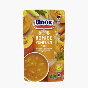 Unox SIZ pompoensoep 570ml Unox SIZ pompoensoep 570ml
