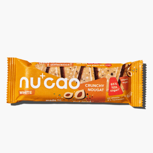 nucao m!lk Bio White Crunchy Nougat 40g nucao m!lk Bio White Crunchy Nougat 40g