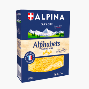 Alpina Savoie - Pâtes Alphabet (500g)