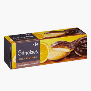 Carrefour - Biscuits orange chocolat noir (150g)