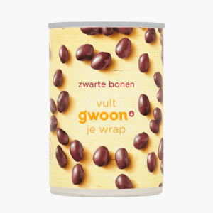 G'woon Zwarte Bonen 400g G'woon Zwarte Bonen 400g