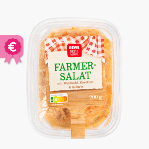 Rewe Beste Wahl Farmersalat 200g Rewe Beste Wahl Farmersalat 200g