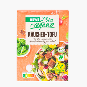 Rewe Bio Vegan Räucher-Tofu 350g (2x175g) Rewe Bio Vegan Räucher-Tofu 350g (2x175g)