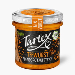 Tartex Bio Nix Vurst Teewurst 135g Tartex Bio Nix Vurst Teewurst 135g